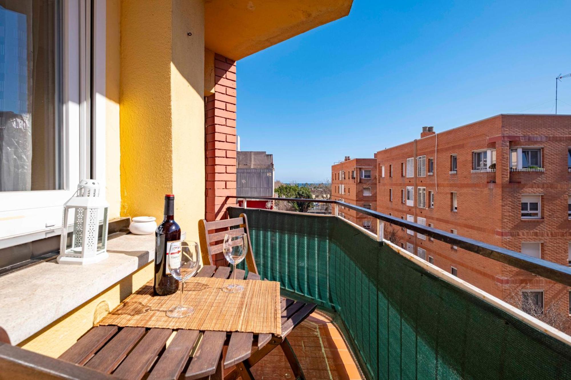 شقة 5 Min To The Sea And 15 Min To Barcelona Center سان أدريان دي بيزوس المظهر الخارجي الصورة